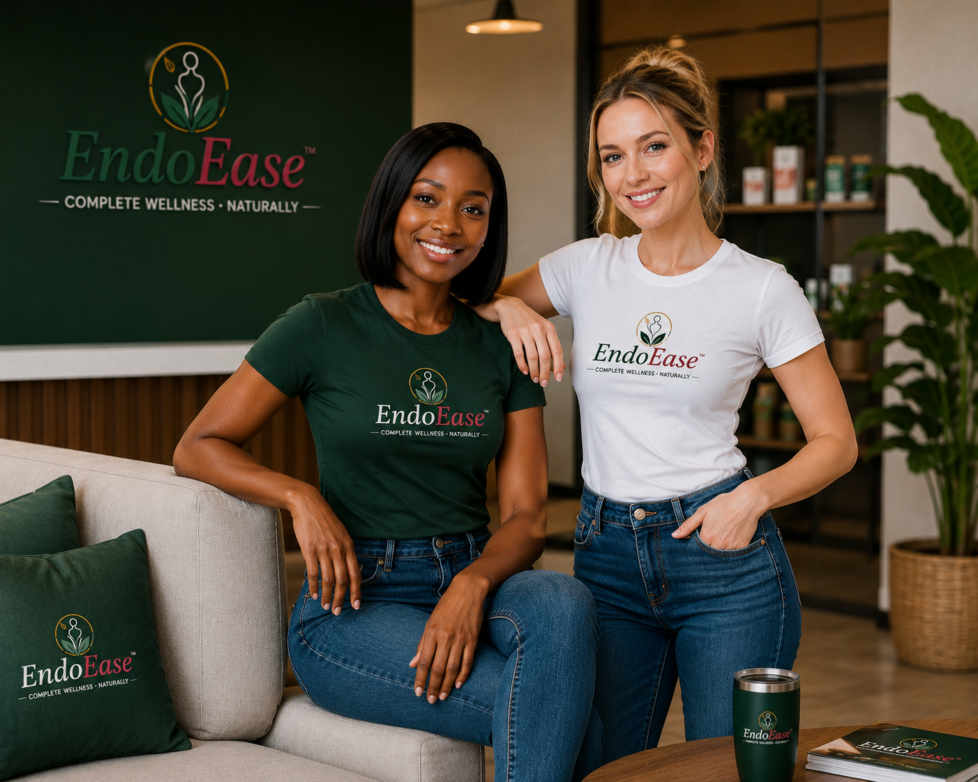 EndoEase Herbal Blend Tonic Drink display